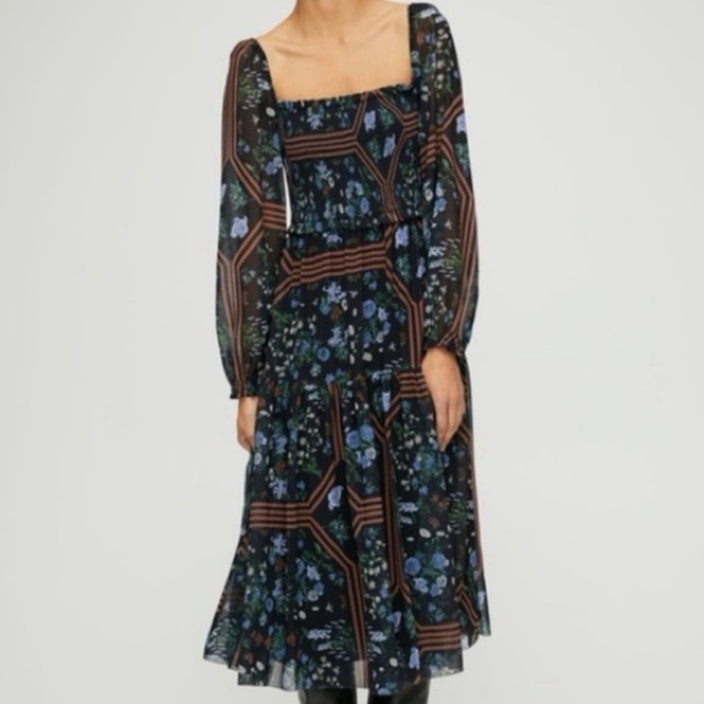 Aritzia Wilfred Laken Dress